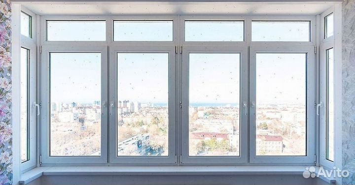 Пластиковые балконы остекление в рассрочку