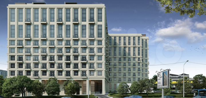Апартаменты-студия, 26,4 м², 6/8 эт.