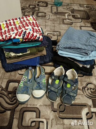Вещи пакетом на мальчика 4-5 лет