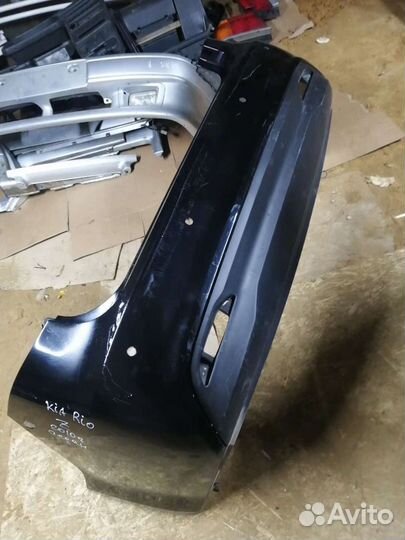 Задний бампер Кia Rio lll рестайл