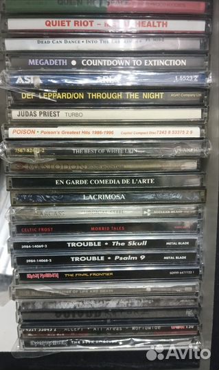 Cd диски рок и heavy metal