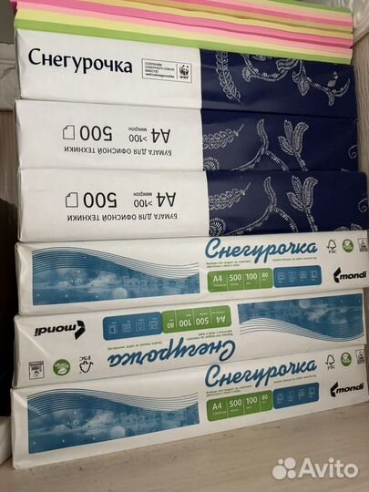 Бумага a4 снегурочка