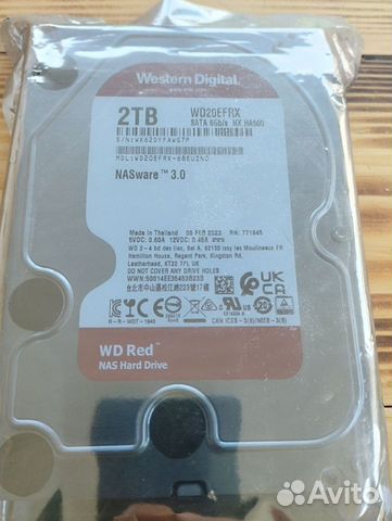 Жёсткий диск wd red nas ware 3.0