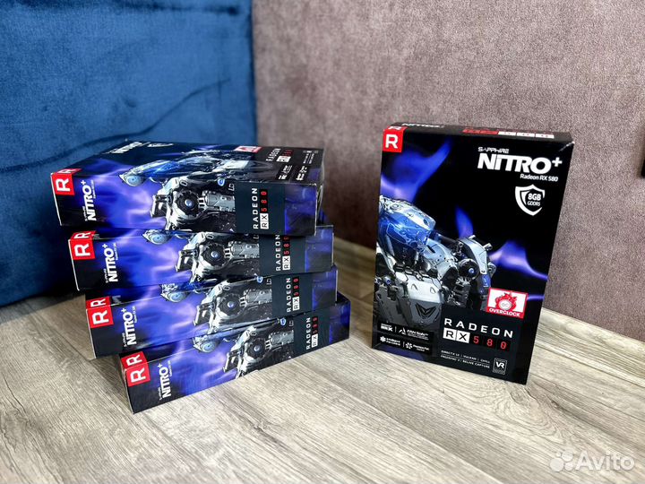 Видеокарта Sapphire Nitro+ Radeon RX580 8gb