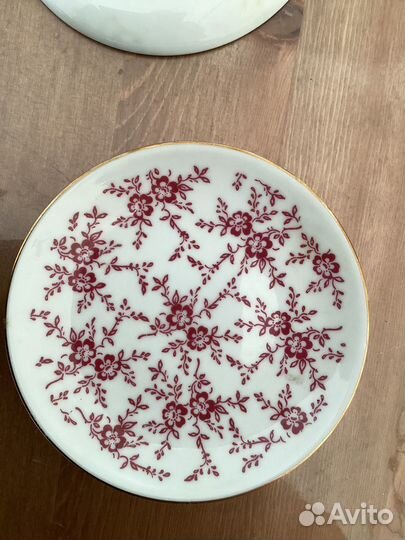 Блюдце Henneberg Porzellan 1777 ГДР