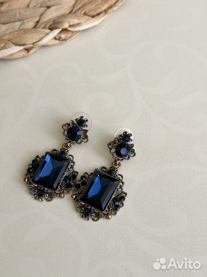 Серьги swarovski