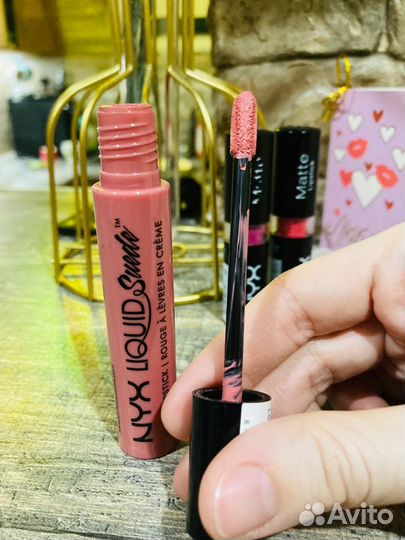 Набор помад nyx, pupa