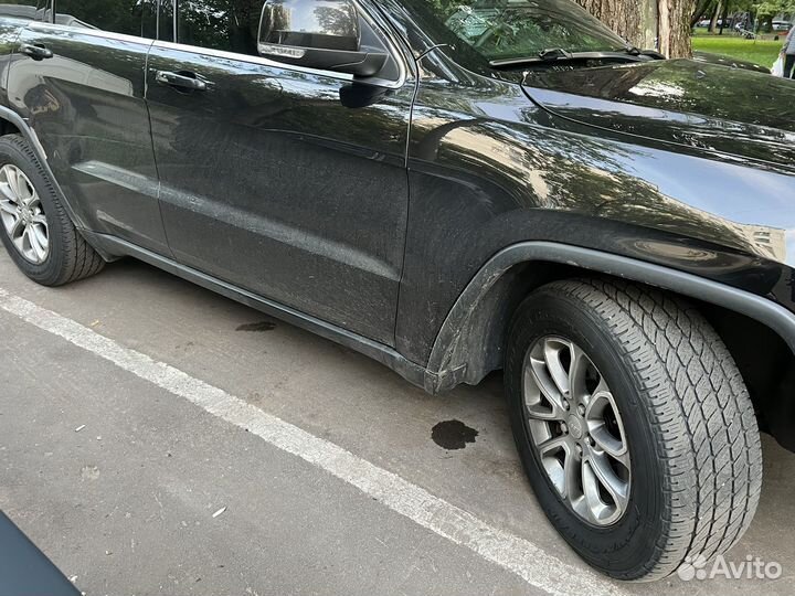 Оригинальные диски с резинам на grand cherokee