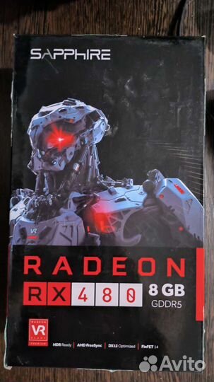 Видеокарта Rx580/Rx570 8Gb