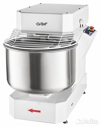 Тестомес спиральный тмс-30нн-мц, серия chef, много