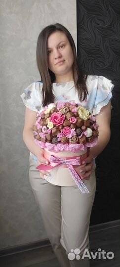 Съедобные букеты из конфет. Вкусные подарки