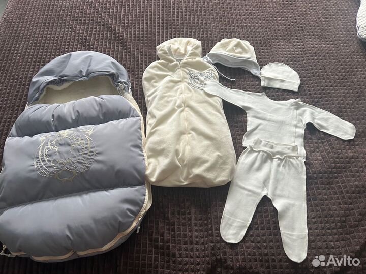 Конверт на выписку зимний