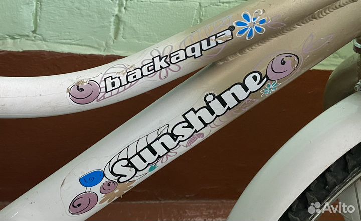 Велосипед black aqua