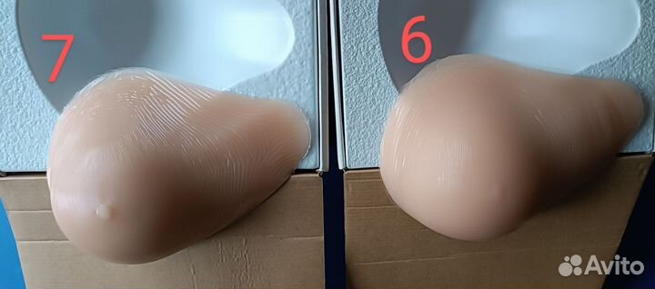 Протезы молочной железы левые 6 и 7р 410 Novea