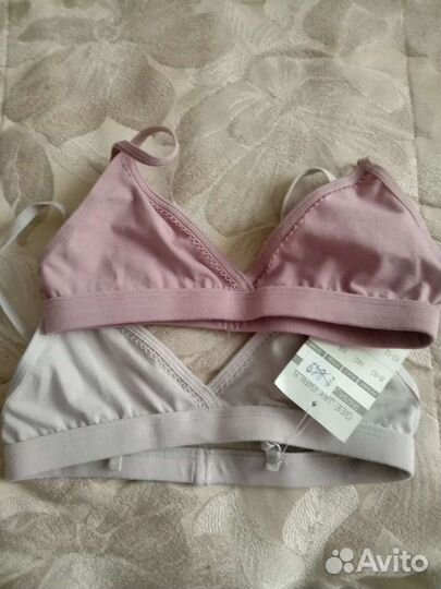 Бюстгальтер для девочки комплект из двух штук