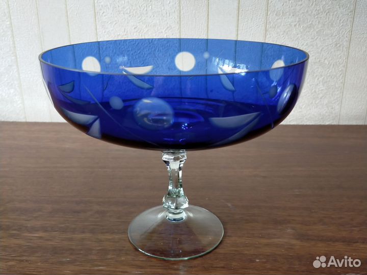 Кобальт стекло, фарфор.Винтаж