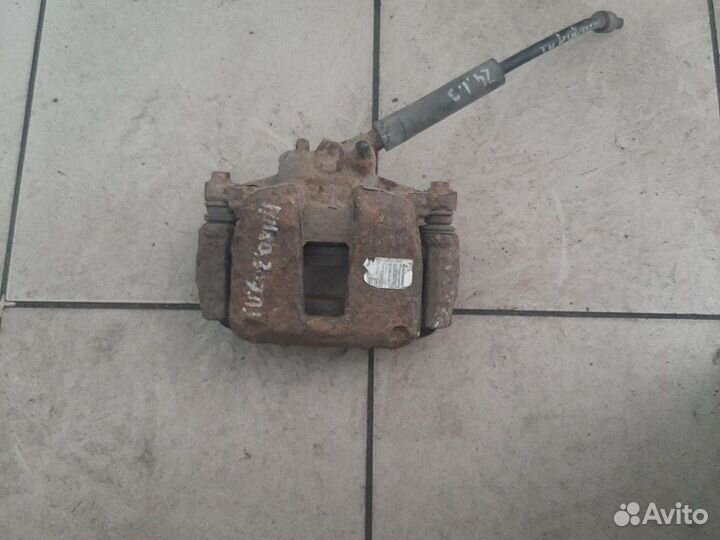 Пежо 307 тормозной суппорт передний левый