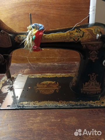 Швейная машинка зингер антикварная
