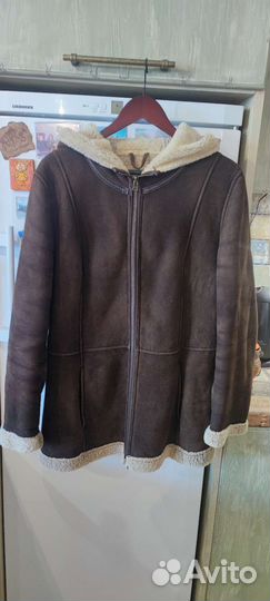 Дубленка натуральная женская 46 48 размер