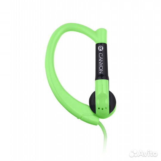 Спортивные наушники с микрофоном Canyon