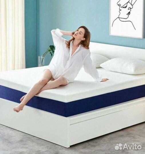 Мягкий матрас 140х200, 160х200, 180х200