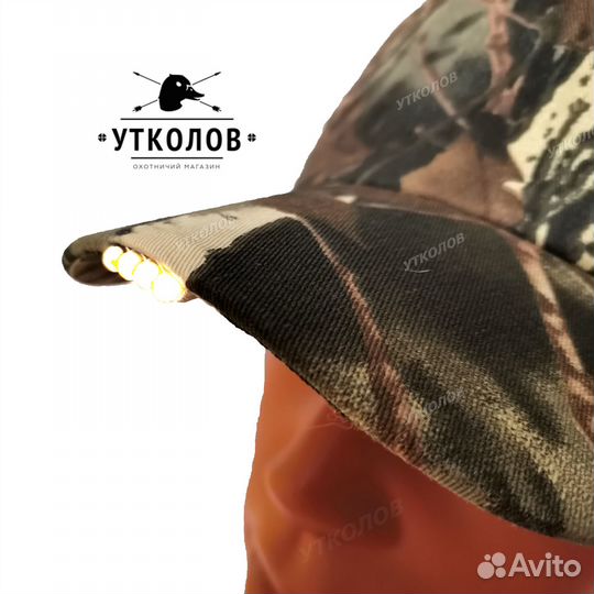 Бейсболка с фонариком летняя Neon (лес)