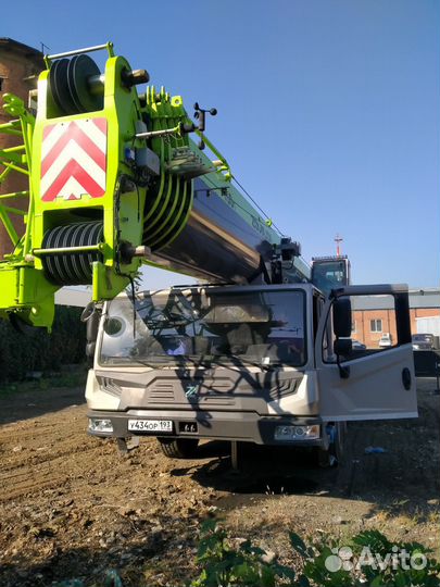 Аренда и услуги автокрана-вездехода, 100 т, 64 м, с гуськом 17.5 м