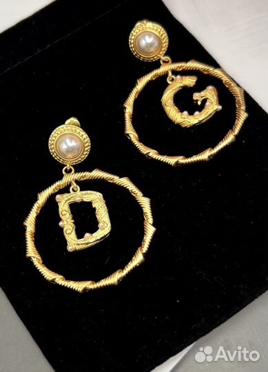 Dolce gabbana серьги