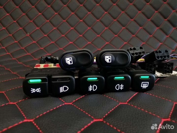 Пересвеченные кнопки Ваз 2113, 2114, 2115