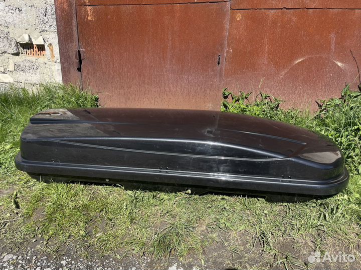 Автобокс на крышу 450 л, 195х78х39