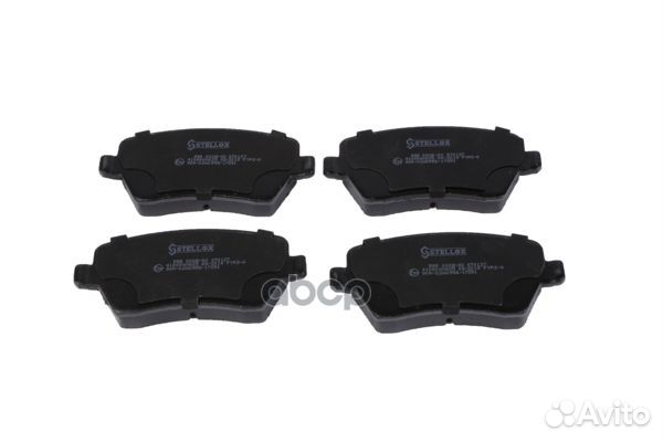 Колодки диск.п.c антиск.плNissan Note 1.4/1.6