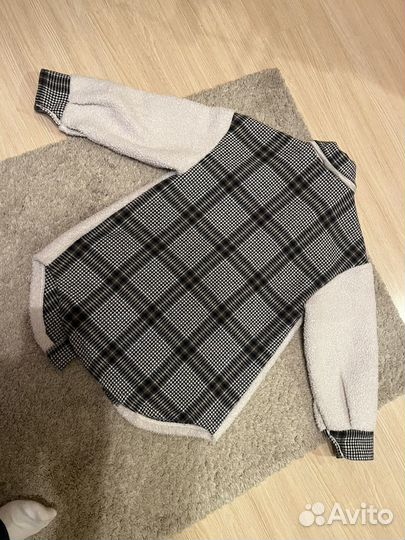 Теплая рубашка 134