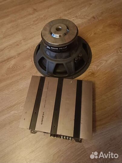 Усилитель Velas WC2500 и саб