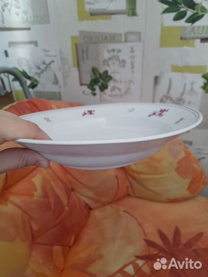 Старая тарелка дулево 1958г