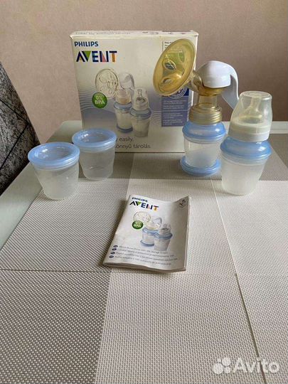 Молокоотсос avent ручной