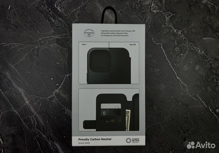 Чехол Nomad Modern Leather Folio iPhome 14 Pro Max