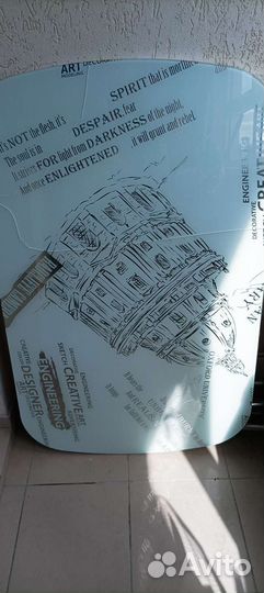 Кухонный стол с фотопечатью