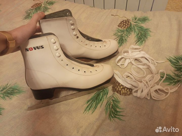Коньки фигурные novus 40 размер