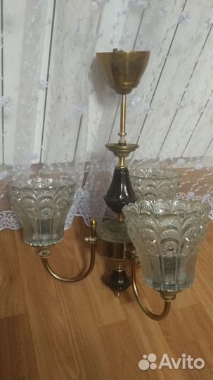 Люстра потолочная бу СССР