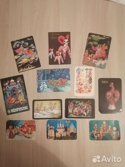 Календари карманные Русский стиль Аэрофлот