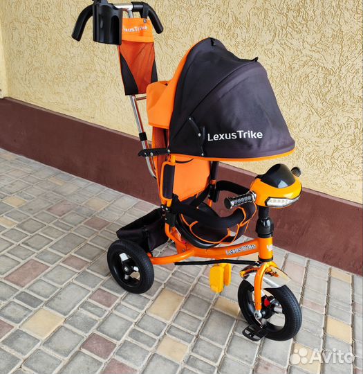 Детский трехколесный велосипед бу