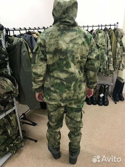 Костюм горка летний мох с шевронами