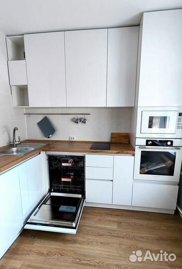 Кухня с интеграцией бытовой техники