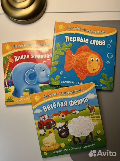 Книги для малышей «Гуляем по дорожкам»