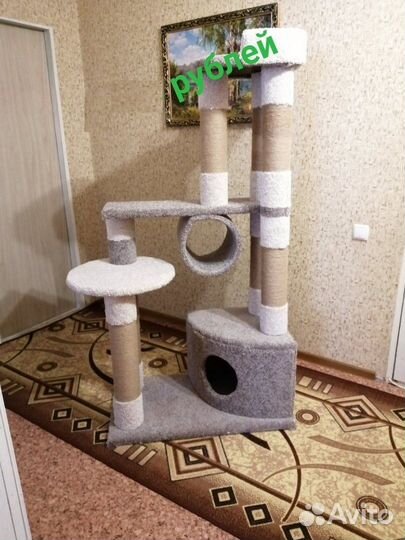 Изготавливаем домики, лежаки и когтеточки