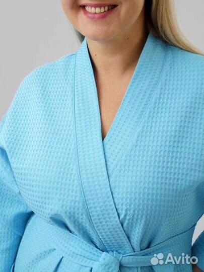 Халат банный вафельный Артикул 1411 - 1408