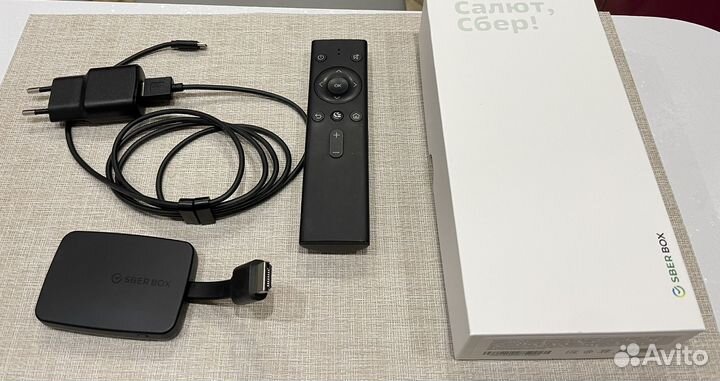 Тв приставка sberbox