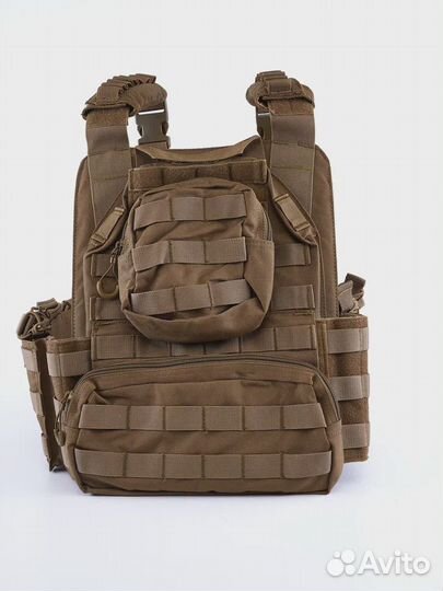 Бронежилет быстросъёмный, койот