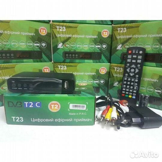 Эфирный DVB-T2/T Тюнер Приставка Ресивер
