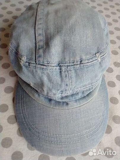 Кепка джинсовая